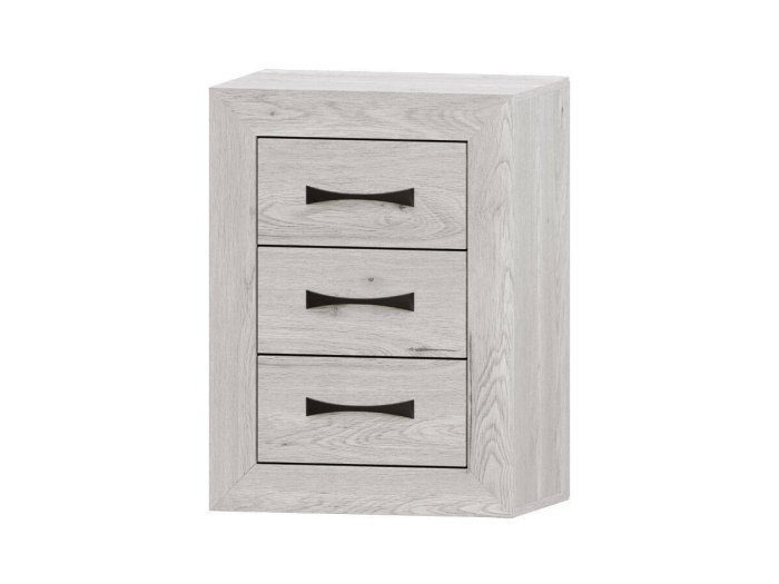 Mesita 3 cajones Plus