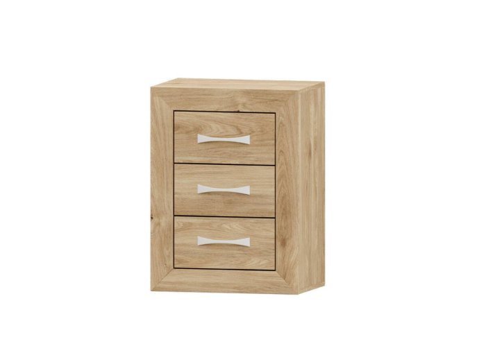 Mesita 3 cajones Plus