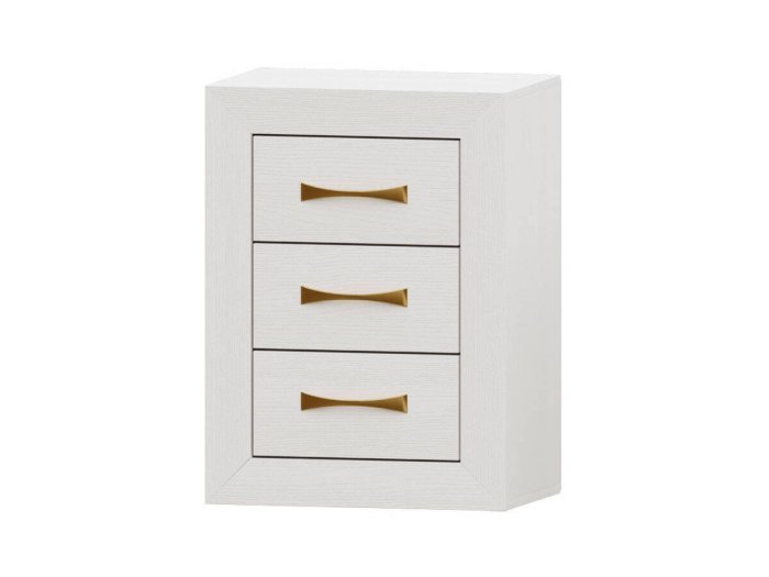 Mesita 3 cajones Plus