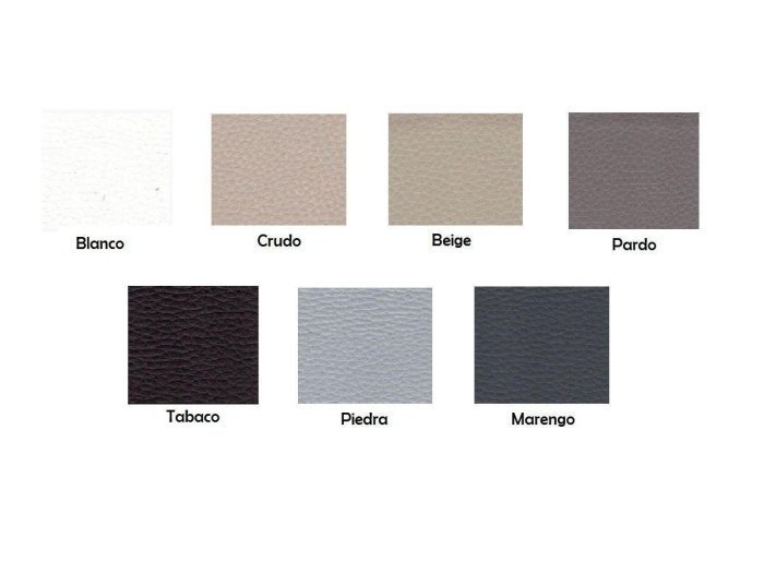 Mesita de noche tapizada París con 2...