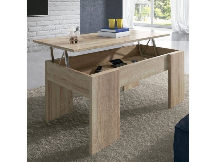 Mesa centro elevable Garden