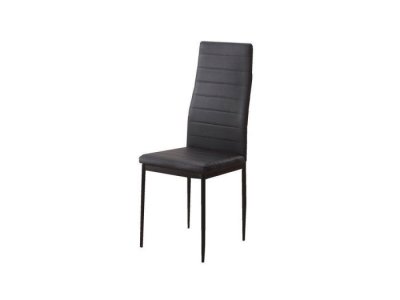 Silla de comedor económica modelo HUELVA negra