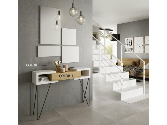 Recibidor con Espejo Cuadro