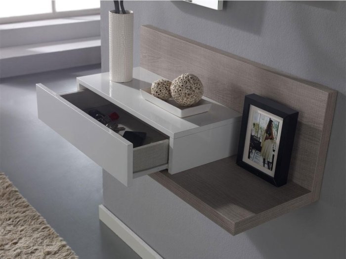 Consola con espejo Abeto