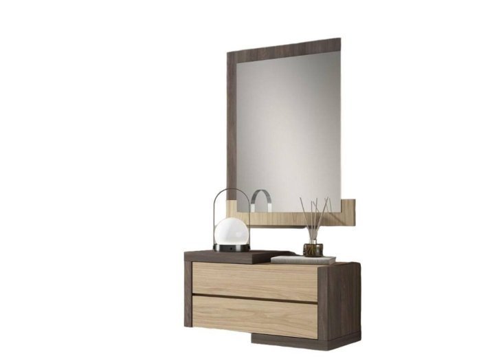 Recibidor 2 cajones y espejo modelo KAPO