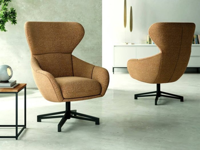 Butaca giratoria con patas...