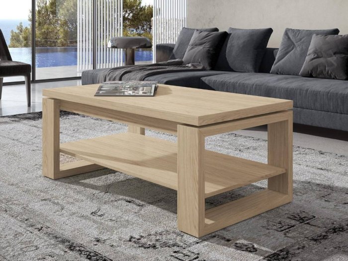 Mesa de centro elevable modelo BUDAPEST