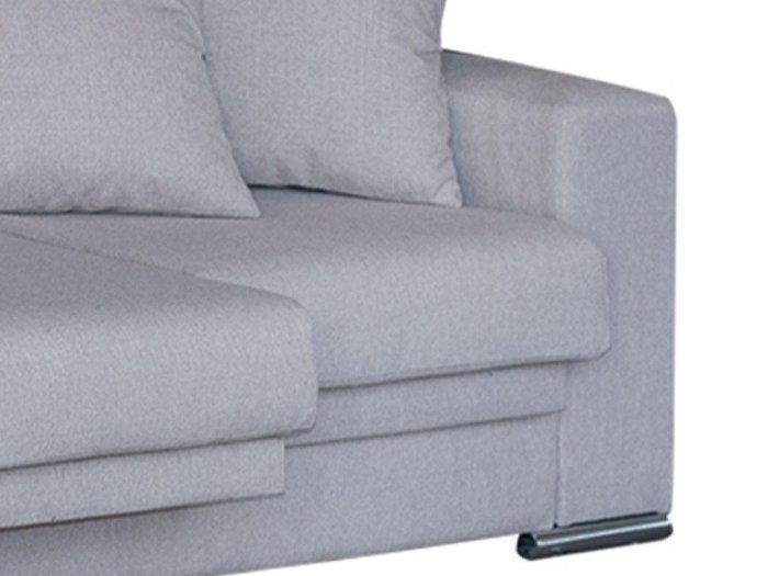 Sofá 4 plazas Fora con pouffs laterales