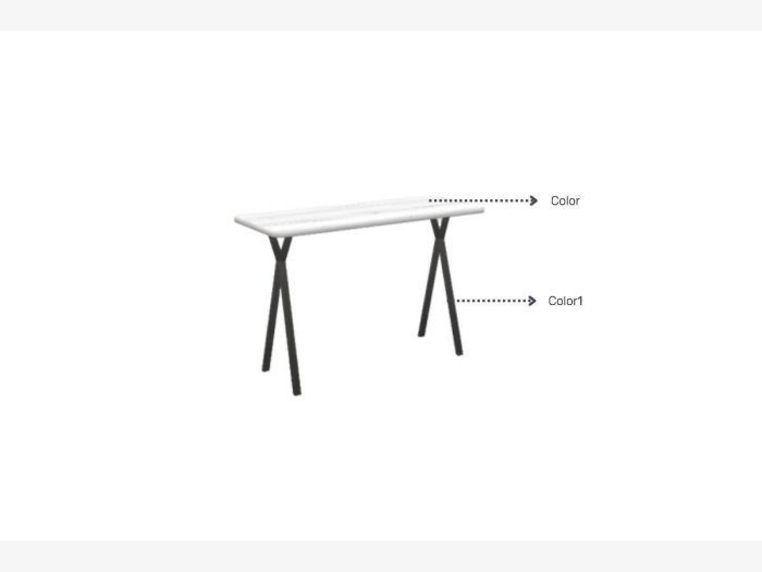 Escritorio juvenil con patas...