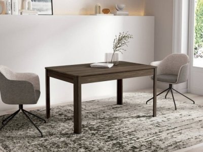 Mesa extensible con esquinas redondas modelo AXA