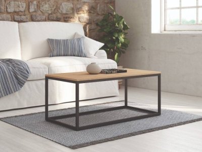 Mesa de centro fija rectangular modelo FERNANDEZ