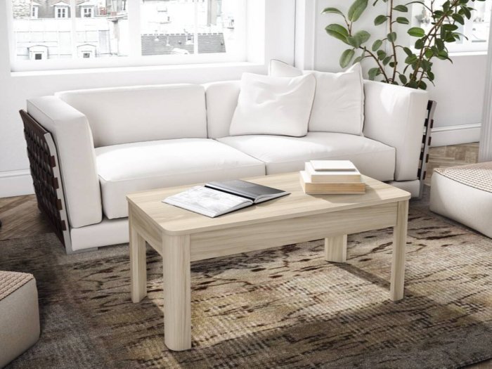 Centro elevable con esquinas...