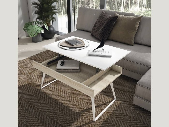 Mesa de centro elevable modelo SOLEDAD