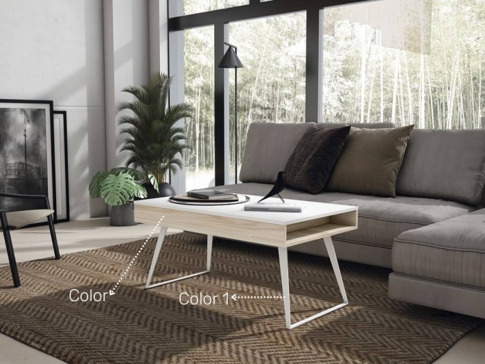 Mesa de centro elevable modelo SOLEDAD