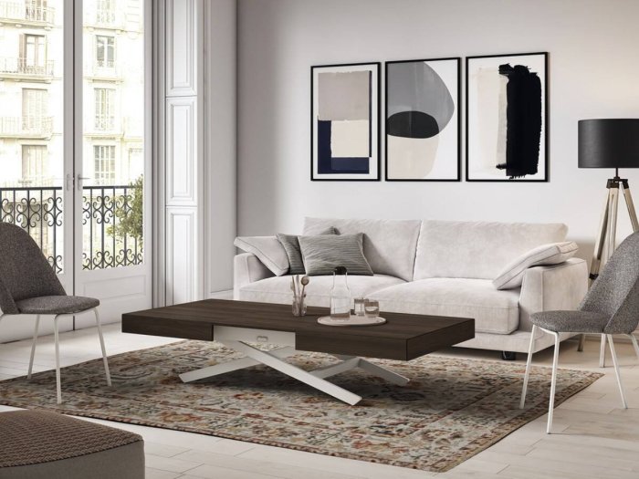 Mesa centro elevable comedor...