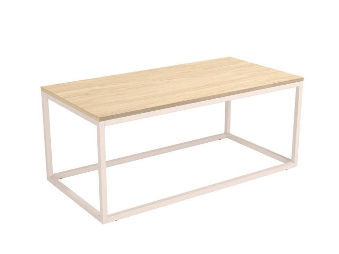 Mesa de centro fija rectangular...