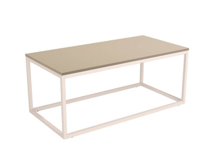 Mesa de centro fija rectangular...