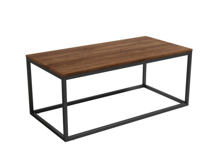 Mesa de centro fija rectangular...