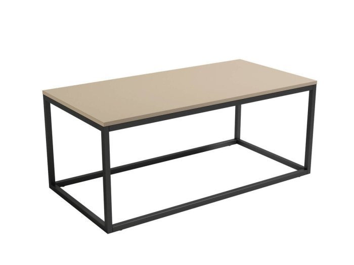 Mesa de centro fija rectangular...