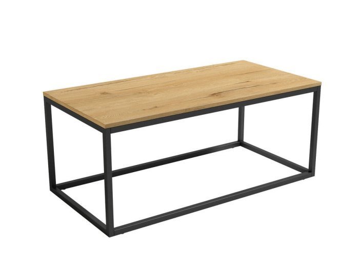 Mesa de centro fija rectangular...