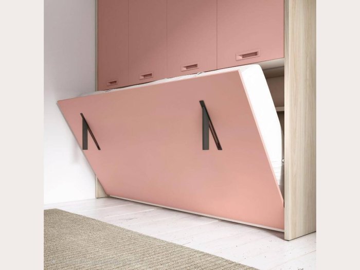 Cama abatibles horizontal con... Cama abatibles horizontal con...