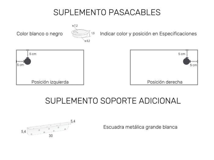Escritorio con cajonera a medida...