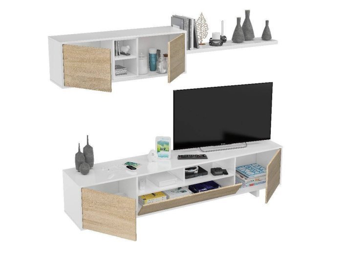 Mueble de salón espacios reducidos Bogo