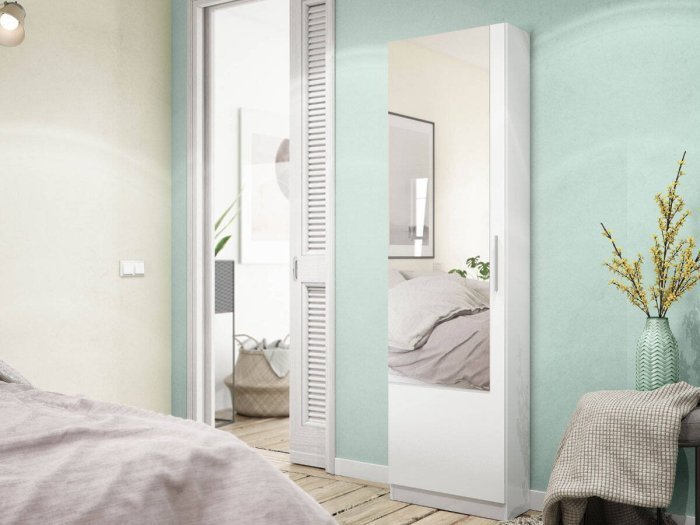 Mueble zapatero con espejo Lue