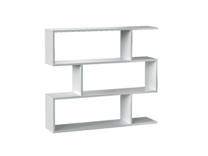 Estantería baja Loft blanca