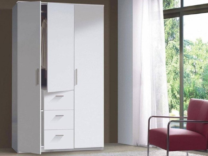 Armario de dormitorio  de 3 puertas Bas