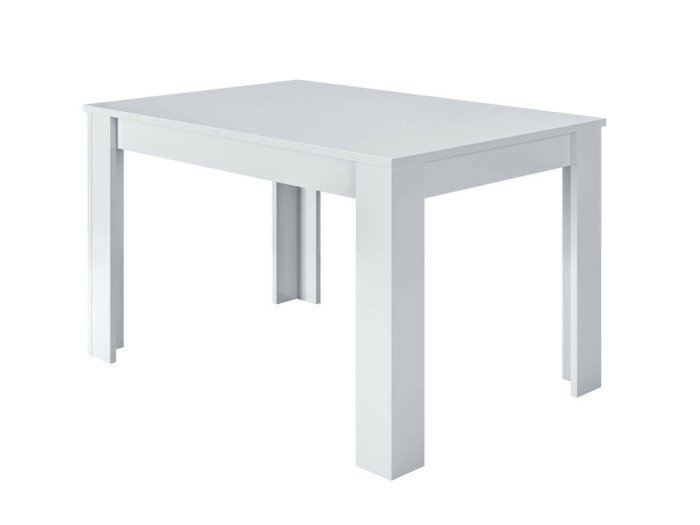 Mesa comedor extensible Torra blanca