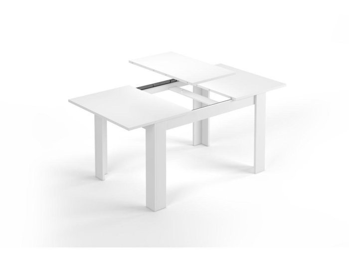 Mesa comedor extensible Torra blanca