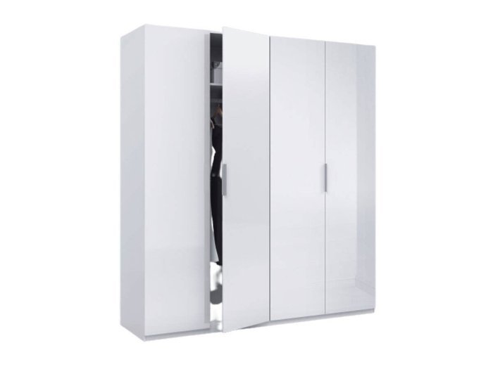Armario de habitación de 4 puertas Boa