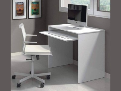 Mesa de ordenador Bas blanca