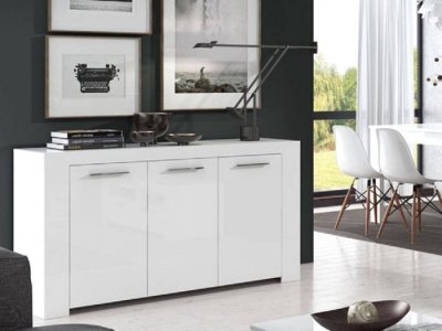 Mueble aparador de comedor Etnia  blanco
