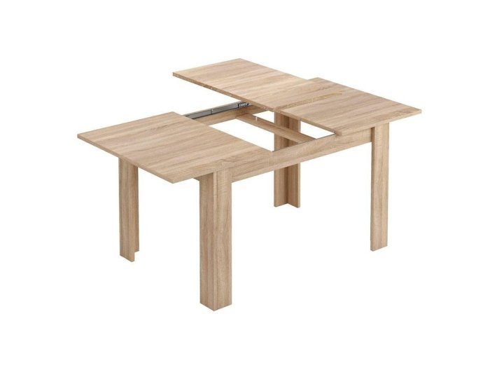 Mesa extensible Torra en roble sierra