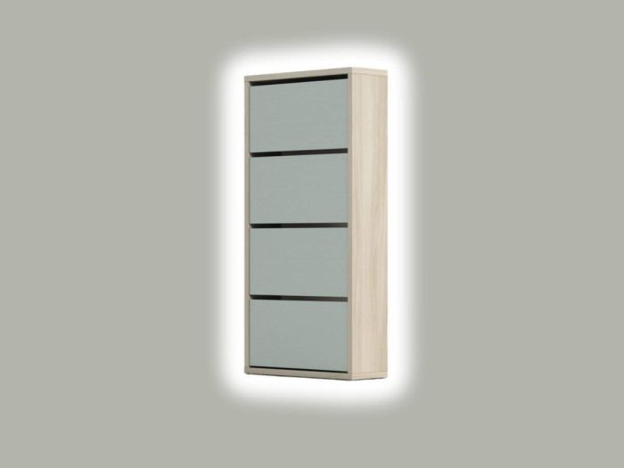 Armario zapatero de 4 puertas modelo...