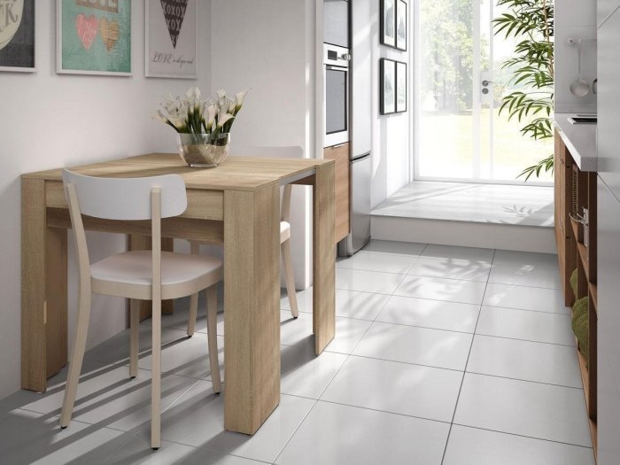 Consola convertible en mesa de...