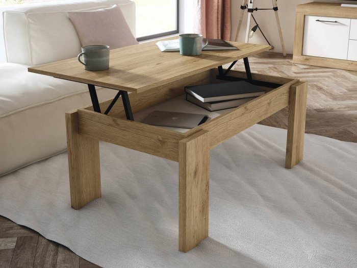 Mesa de centro elevable modelo DAKOTA