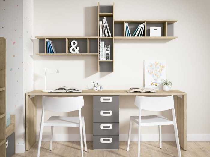 Escritorio doble juvenil...