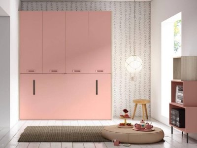 Cama abatibles horizontal con armarios modelo HUELVA