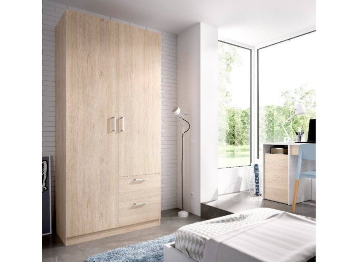 Armario dos puertas y dos...