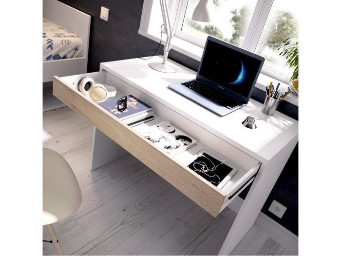 Escritorio juvenil con cajón modelo...