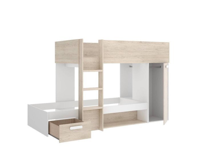 Cama tren con cajones modelo MENTA