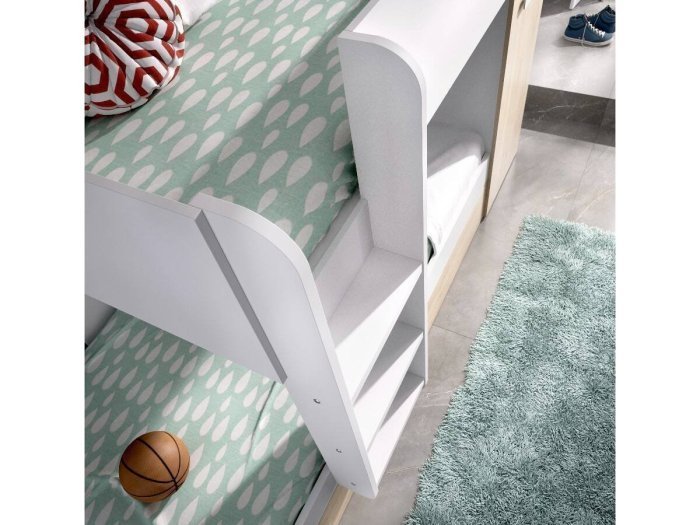 Cama tren con tres camas modelo MENTA