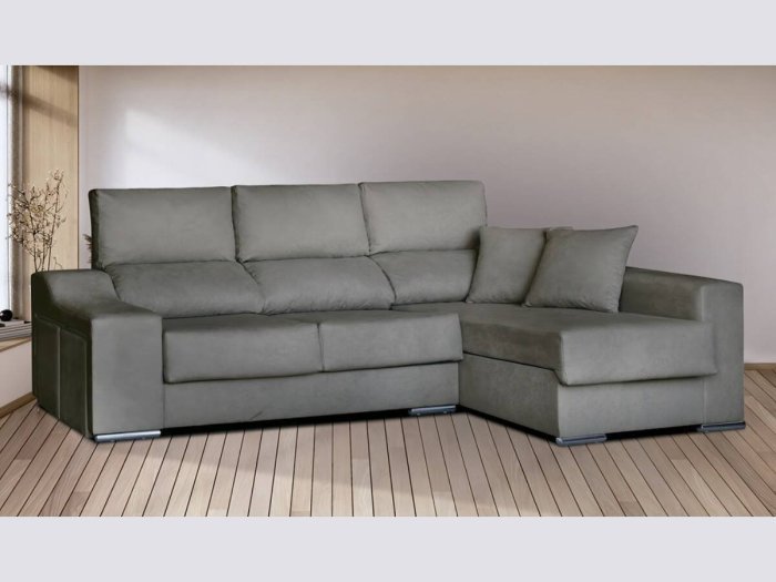 Sofá chaisselongue con arcón modelo...