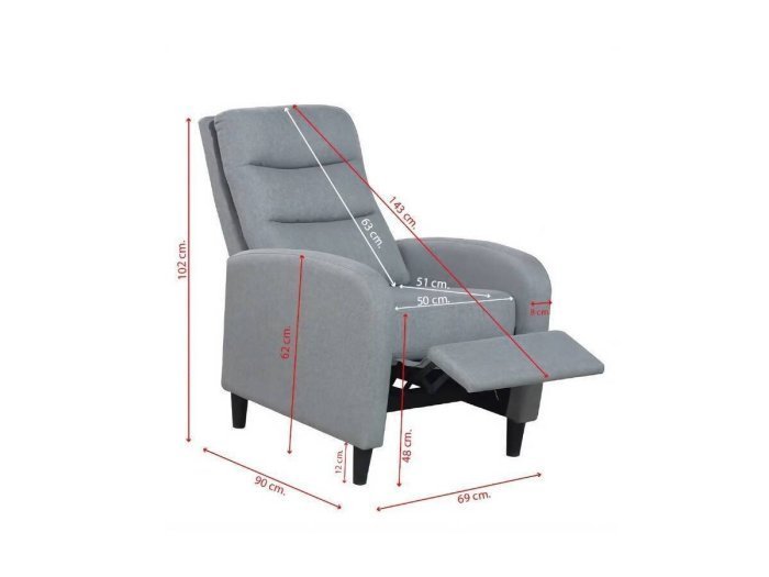 Sillón relax manual modelo ALEMANIA