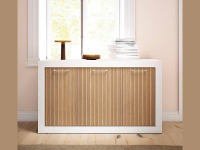 Aparador 3 puertas modelo DAKOTA WHITE