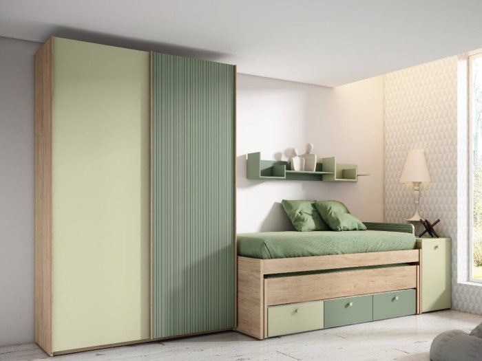 Arcón con escritorio extraíble modelo...