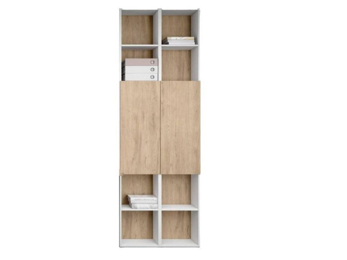 Estanteria alta con puerta...